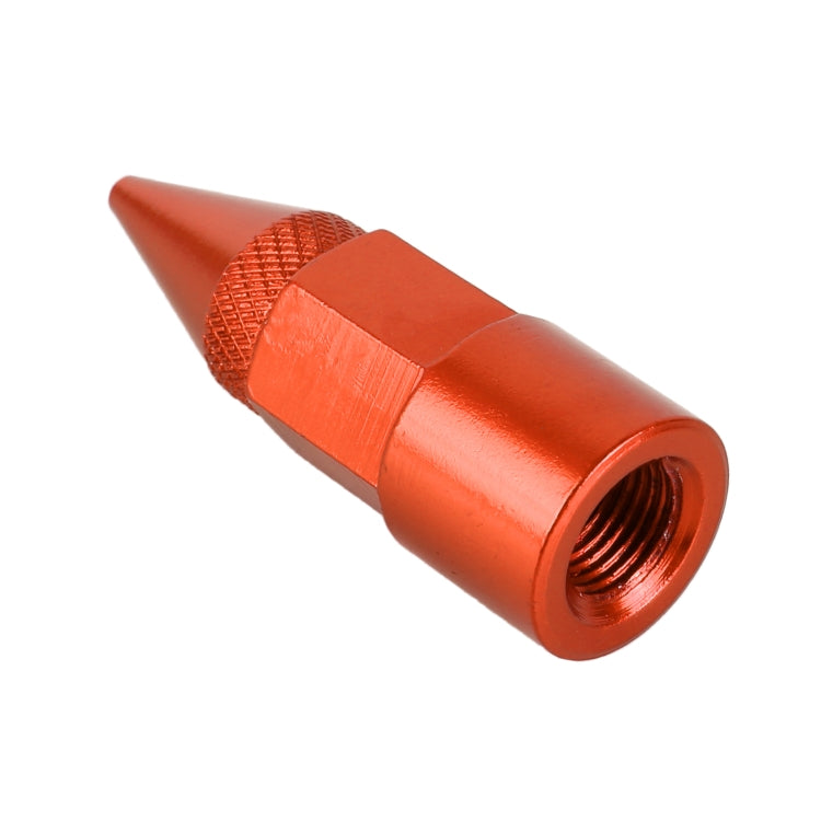 4 PCS 6-edeg Shape Gas Cap Mouthpiece Cover Tire Cap Car Tire Valve Caps