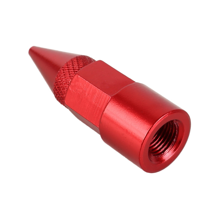 4 PCS 6-edeg Shape Gas Cap Mouthpiece Cover Tire Cap Car Tire Valve Caps