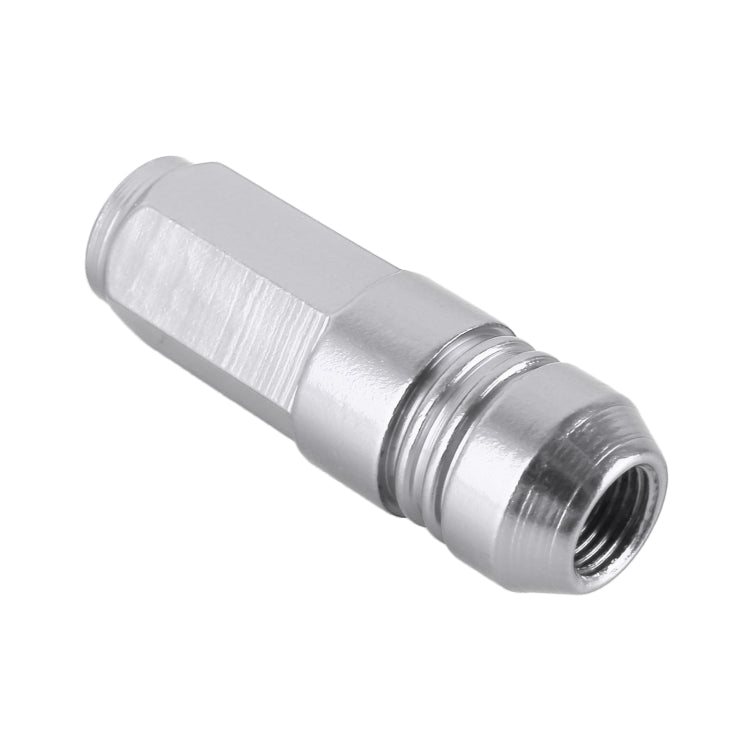 4 PCS Nut 6-edeg Shape Gas Cap Mouthpiece Cover Tire Cap Car Tire Valve Caps