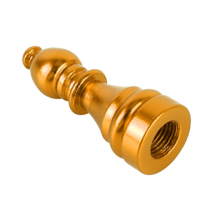 4 PCS Chess 2 Shape Gas Cap Mouthpiece Cover Tire Cap Car Tire Valve Caps