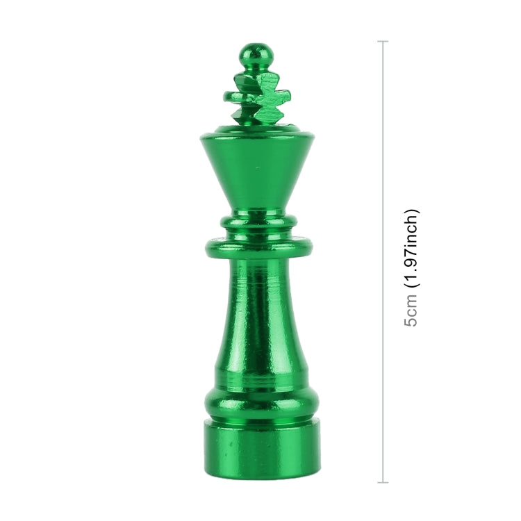 4 PCS Chess 3 Shape Gas Cap Mouthpiece Cover Tire Cap Car Tire Valve Caps