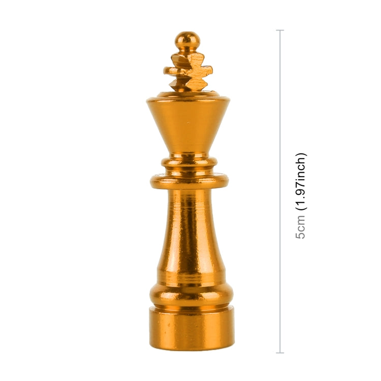 4 PCS Chess 3 Shape Gas Cap Mouthpiece Cover Tire Cap Car Tire Valve Caps