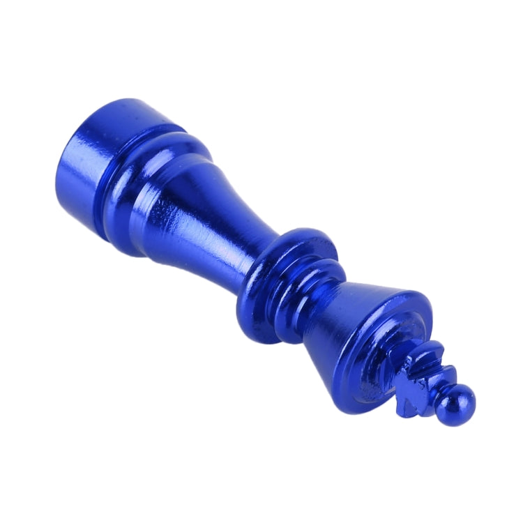 4 PCS Chess 3 Shape Gas Cap Mouthpiece Cover Tire Cap Car Tire Valve Caps