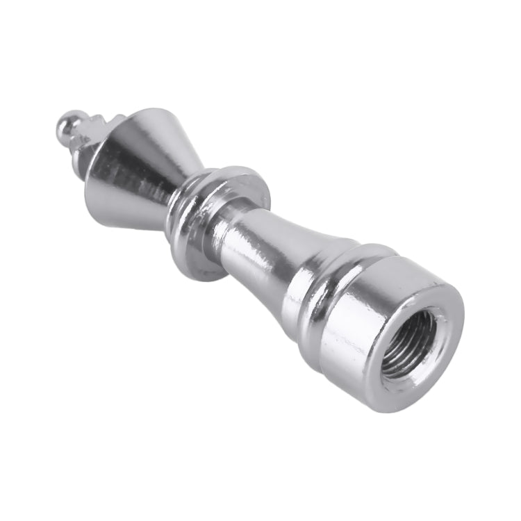 4 PCS Chess 3 Shape Gas Cap Mouthpiece Cover Tire Cap Car Tire Valve Caps