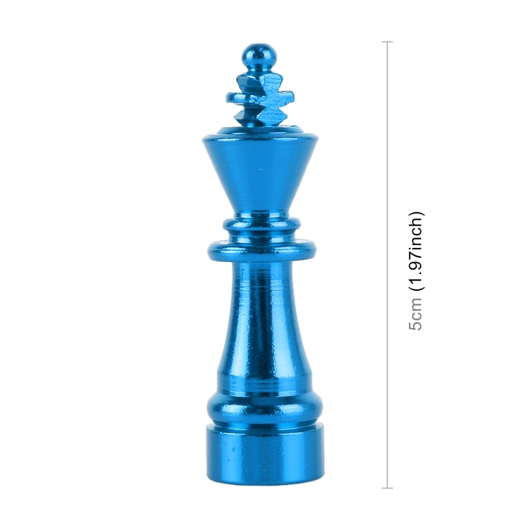 4 PCS Chess 3 Shape Gas Cap Mouthpiece Cover Tire Cap Car Tire Valve Caps