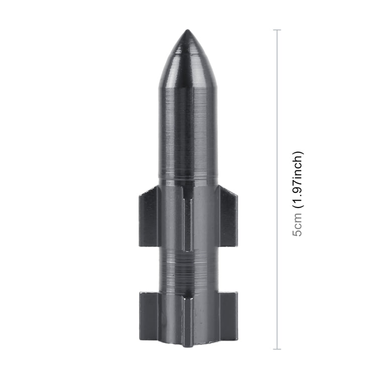 4 PCS Double Wings Shape Gas Cap Mouthpiece Cover Tire Cap Car Tire Valve Caps