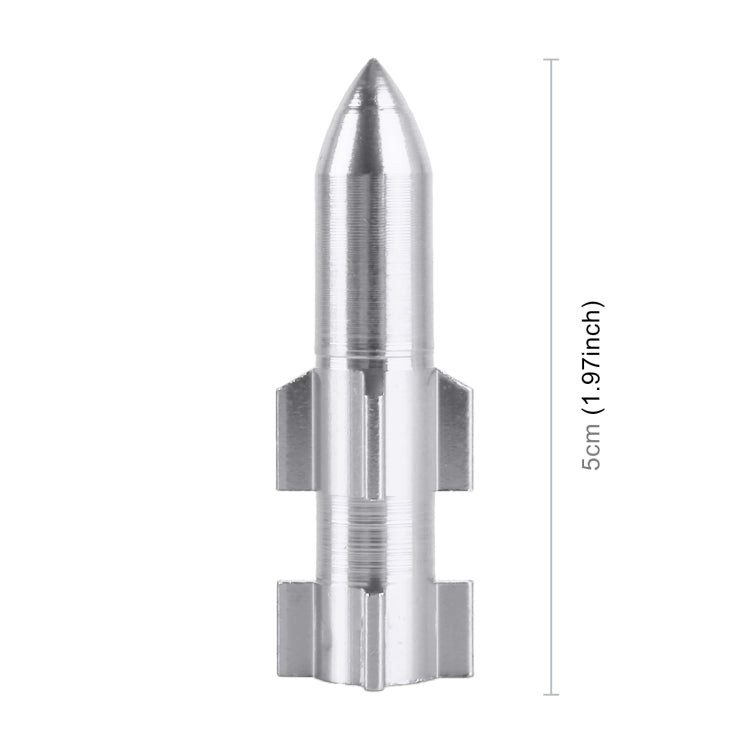 4 PCS Double Wings Shape Gas Cap Mouthpiece Cover Tire Cap Car Tire Valve Caps