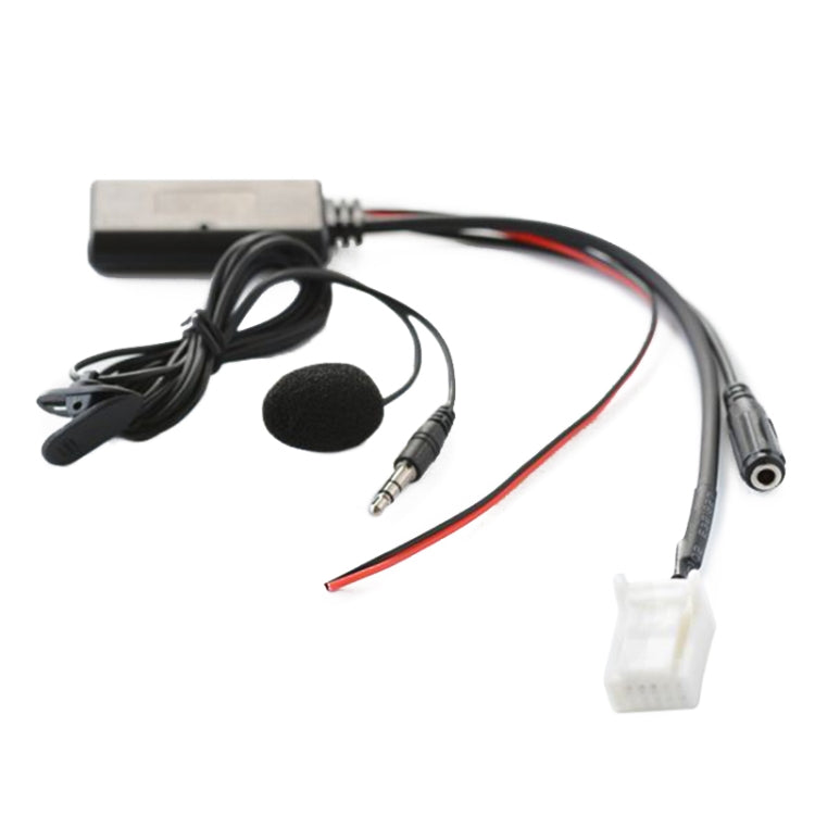 Car Wireless Audio Adapter Cable Bluetooth Music AUX Receiver + MIC Phone Function for Mazda 5 8 CX9 CX7