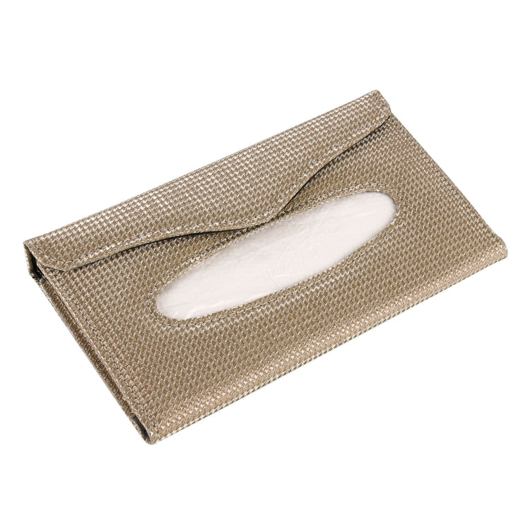 Car Magnetic Buckle Imitation Diamond Tissue Bag