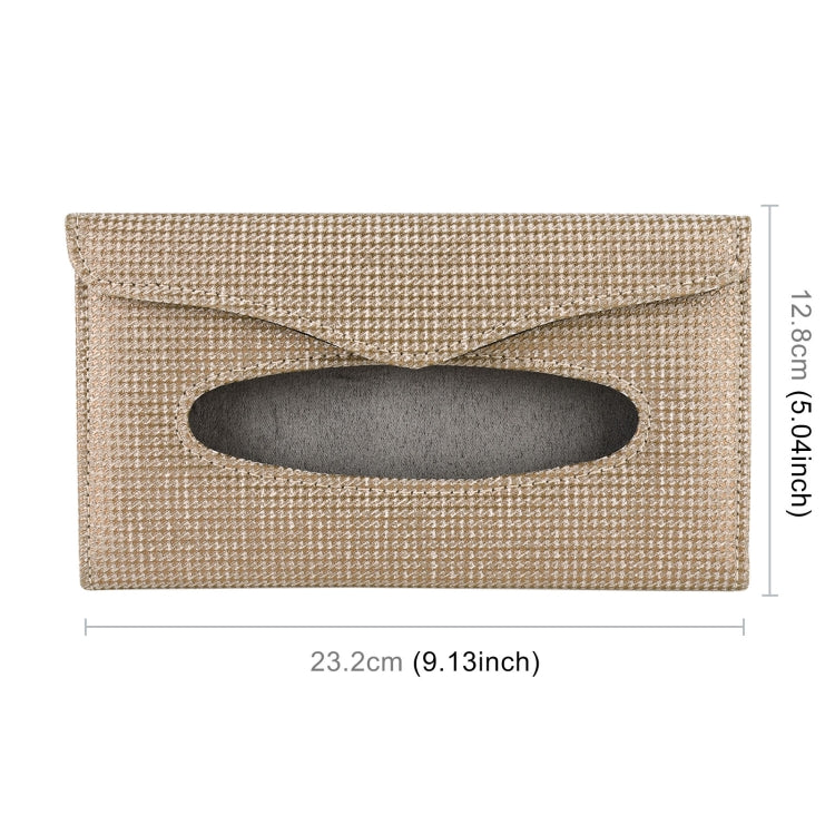 Car Magnetic Buckle Imitation Diamond Tissue Bag