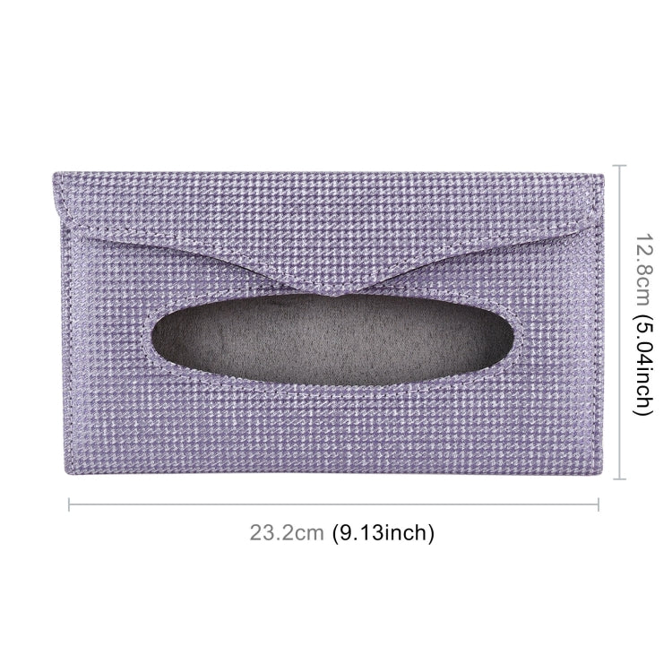 Car Magnetic Buckle Imitation Diamond Tissue Bag