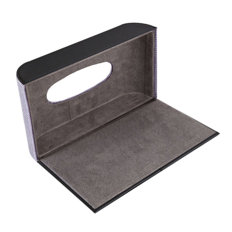 Car Imitation Diamond Tissue Storage Bag