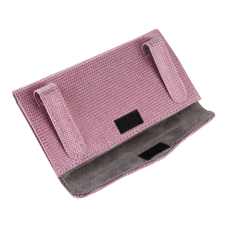 Car Hook and Loop Fastener Imitation Diamond Tissue Storage Bag