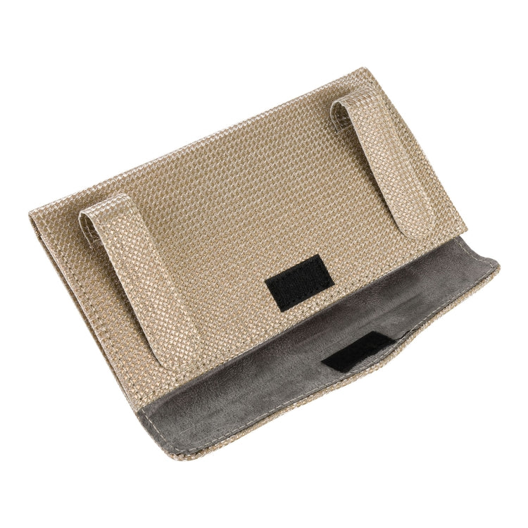 Car Hook and Loop Fastener Imitation Diamond Tissue Storage Bag