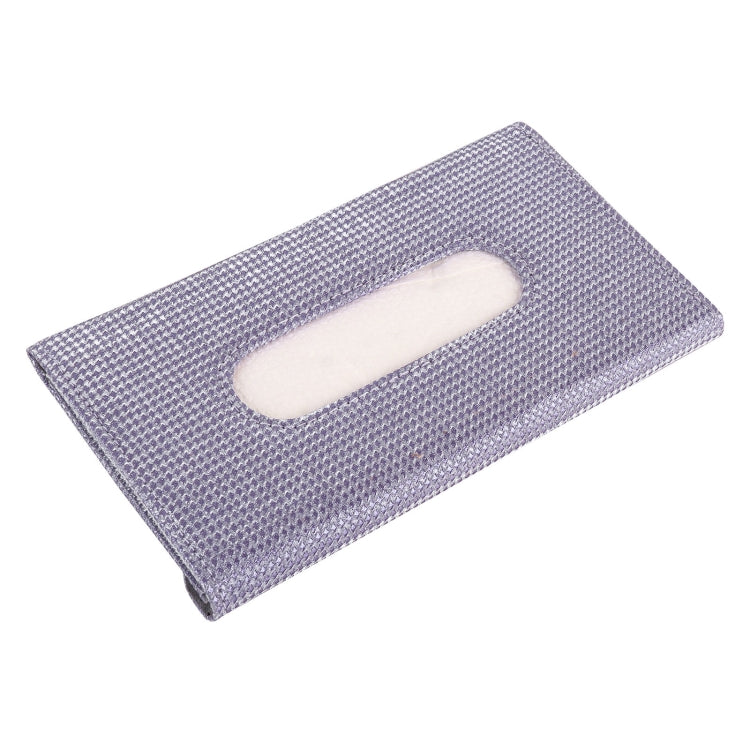 Car Hook and Loop Fastener Imitation Diamond Tissue Storage Bag