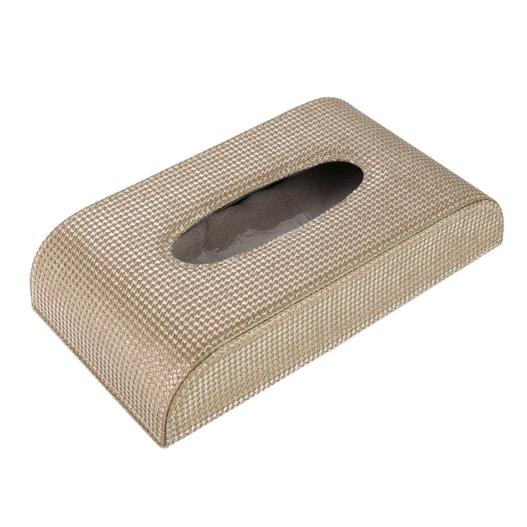 Car Full Coverage Imitation Diamond Tissue Storage Bag