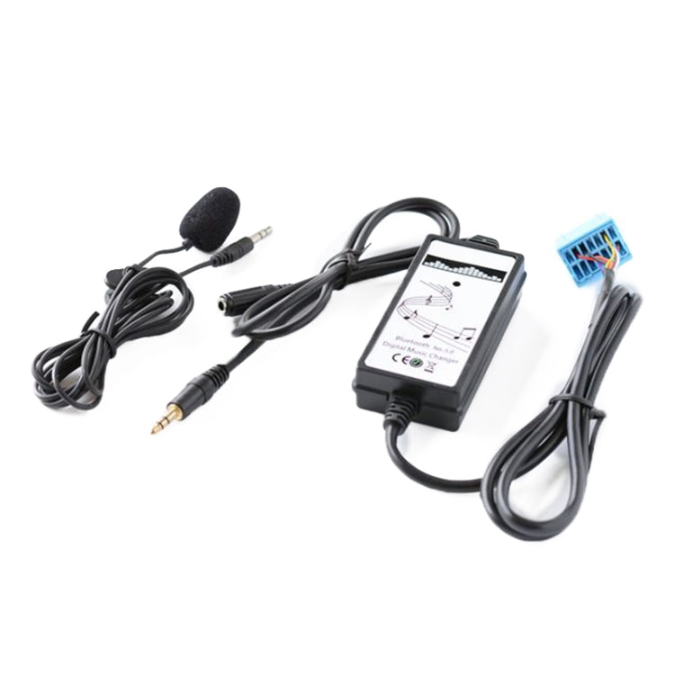 Car Music Digital Disc Box Bluetooth Music AUX Audio Cable + MIC for Honda 2.3 Accord 5th Generation