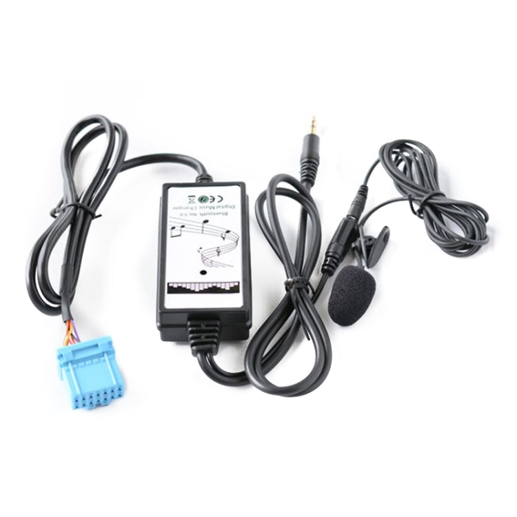 Car Music Digital Disc Box Bluetooth Music AUX Audio Cable + MIC for Honda 2.3 Accord 5th Generation
