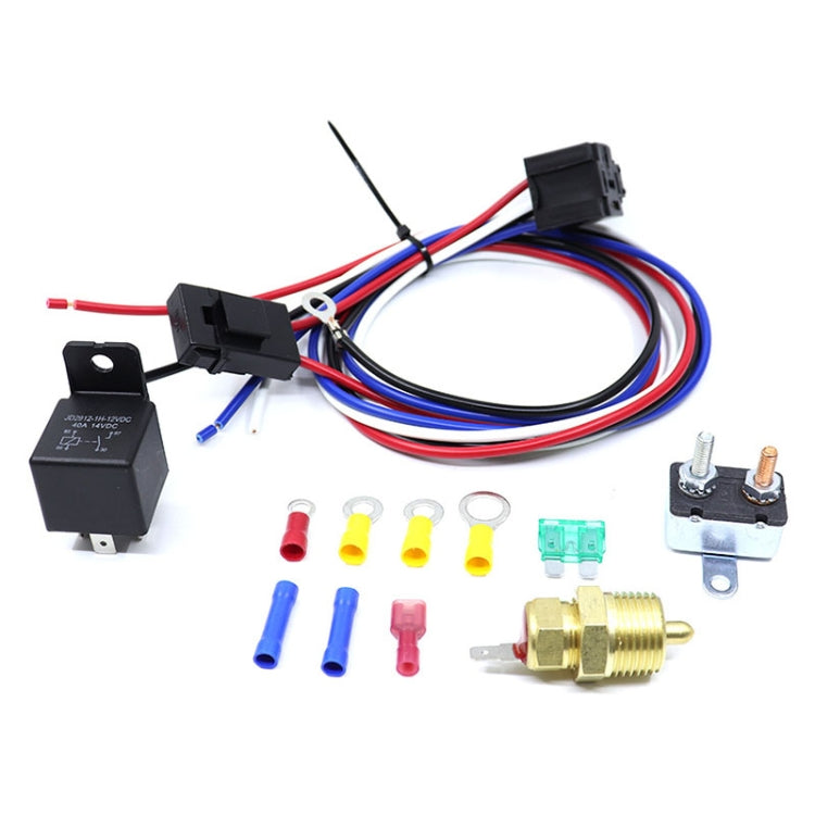 Car Fan Radiator Repair Parts Temperature Sensor Cooling Fan Thermostat