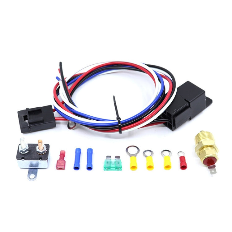 Car Fan Radiator Repair Parts Temperature Sensor Cooling Fan Thermostat