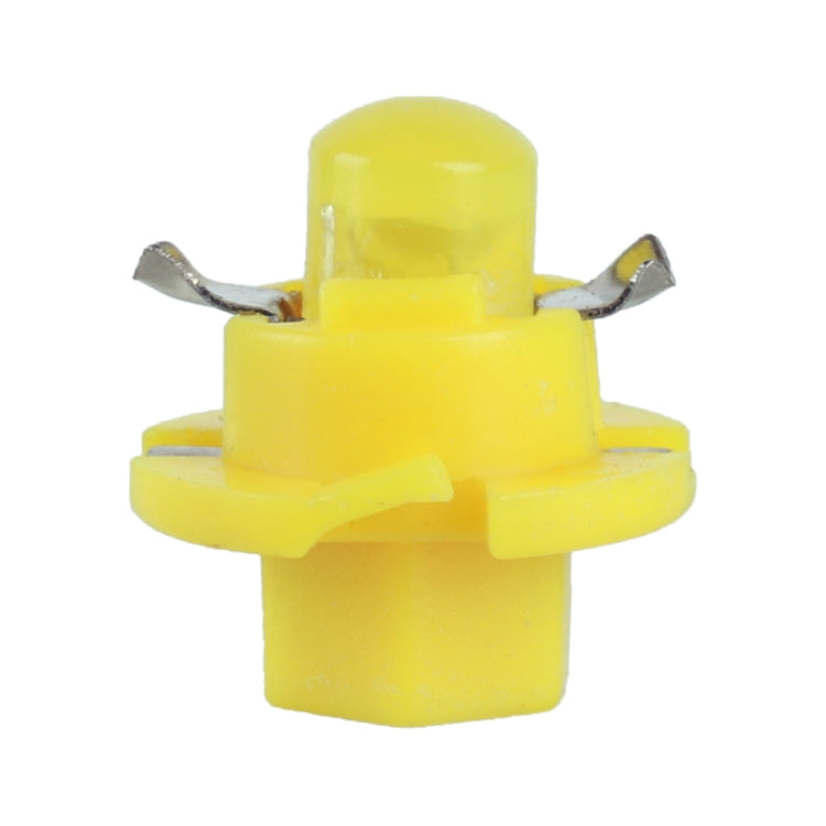 10 PCS B8.4 0.2W DC12V Wedge Instrument Panel COB LED Light Dashboard Gauge Cluster Indicator Lamp Bulb