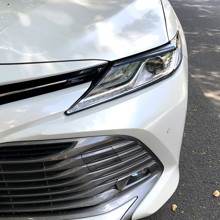 Car Headlight Eyebrow Decoration Sticker for Toyota Camry 2018+
