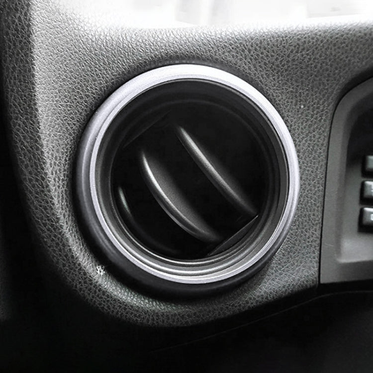 2 PCS Car Air Conditioner Air Outlet Decorative Ring for Subaru BRZ Outback / Toyota 86