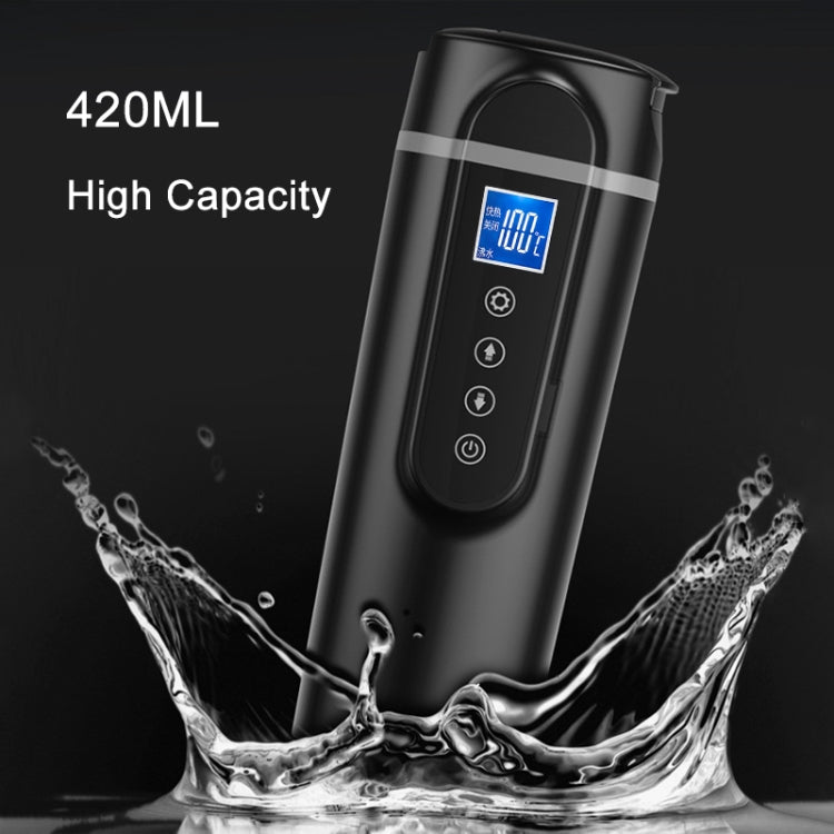 Car Heating Water Cup Large Display Smart Stainless Steel Electric Kettle