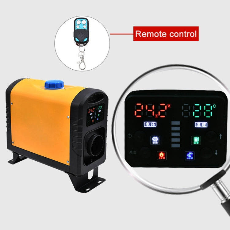 Snap-in Car Air Heater Fuel Parking Heater, Specifications: Single Hole 5000W-LED Switch