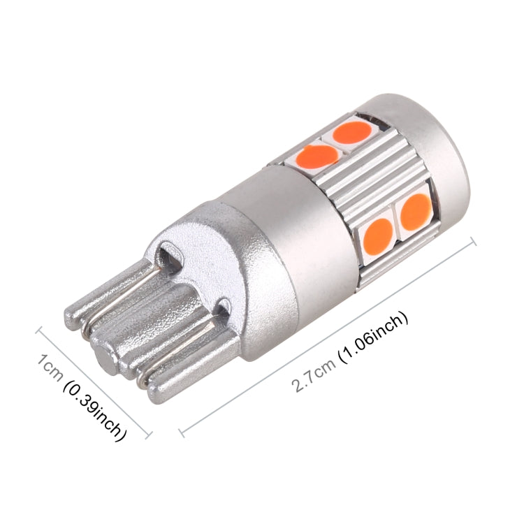 4 PCS T10 DC12V / 2W Car Clearance Light 9LEDs SMD-3030 Lamp Beads