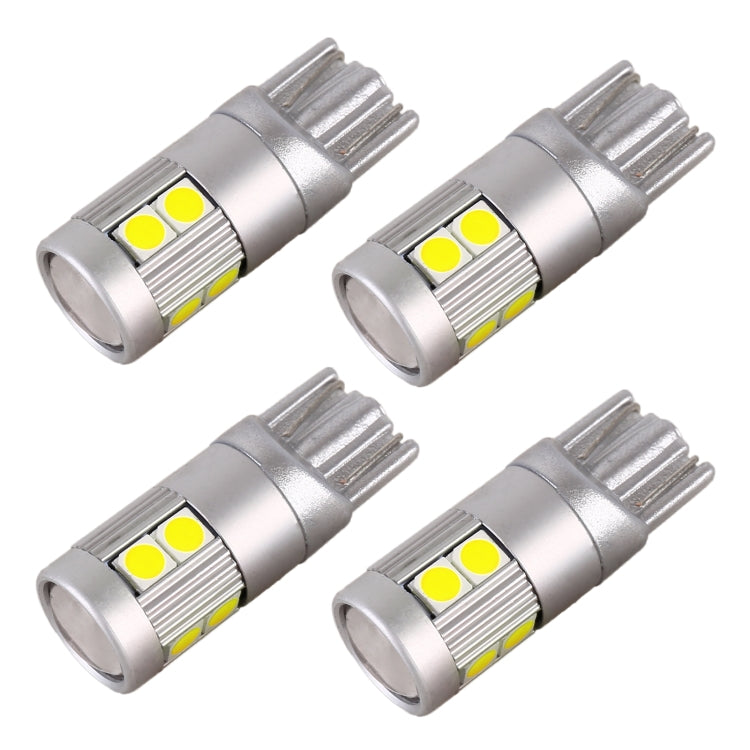 4 PCS T10 DC12V / 2W Car Clearance Light 9LEDs SMD-3030 Lamp Beads