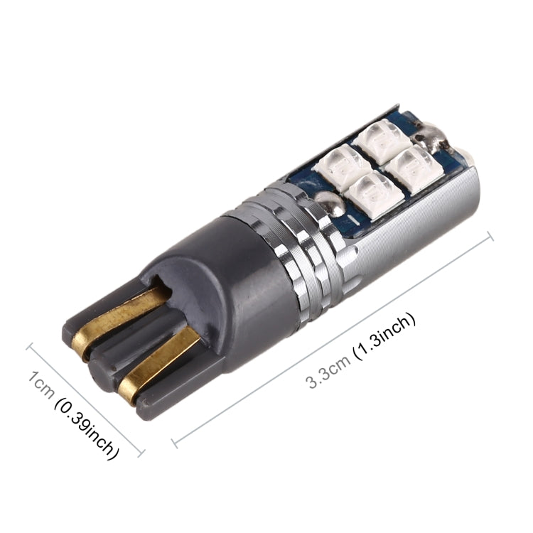 4 PCS T10 DC12V / 2W Car Clearance Light 10LEDs SMD-3030 Lamp Beads