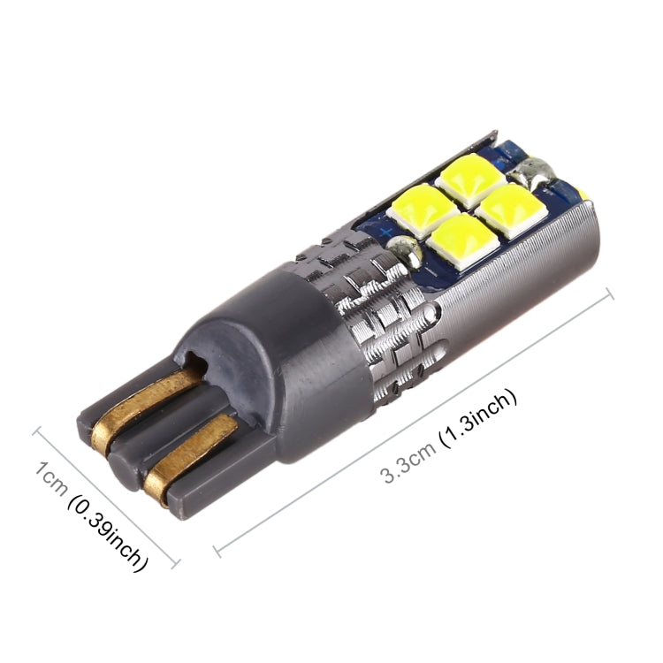 4 PCS T10 DC12V / 2W Car Clearance Light 10LEDs SMD-3030 Lamp Beads