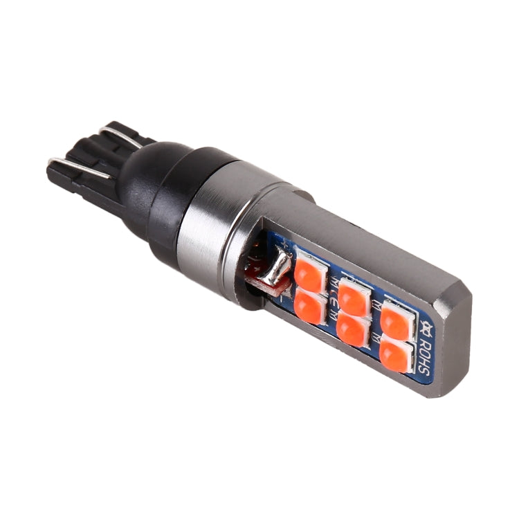 4 PCS T10 DC12V / 4W Car Clearance Light 12LEDs SMD-3030 Lamp Beads