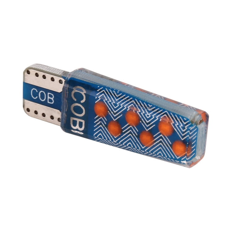 10 PCS T10 DC12V / 1.2W Car Clearance Light 12LEDs COB Lamp Beads