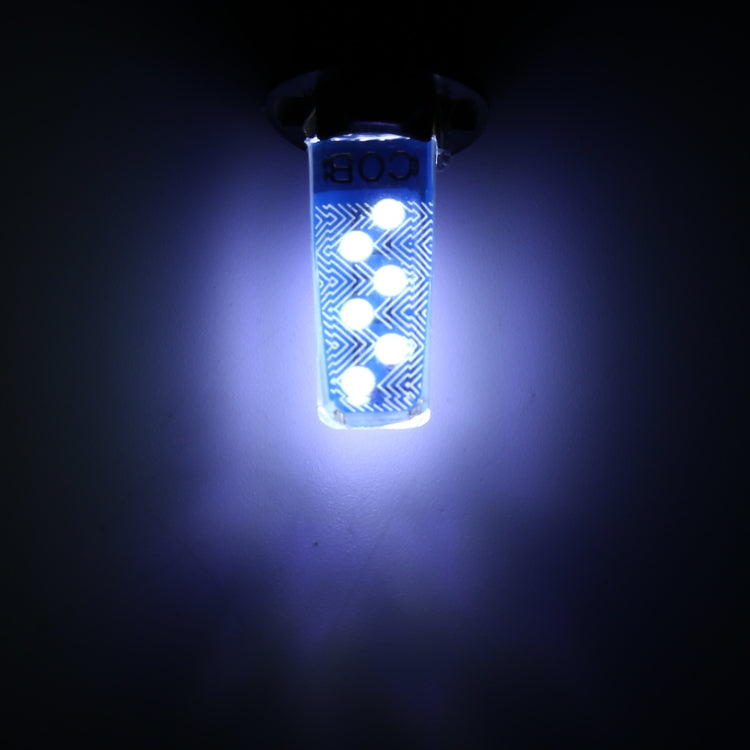 10 PCS T10 DC12V / 1.2W Car Clearance Light 12LEDs COB Lamp Beads