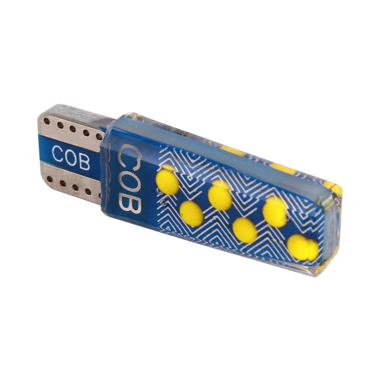 10 PCS T10 DC12V / 1.2W Car Clearance Light 12LEDs COB Lamp Beads