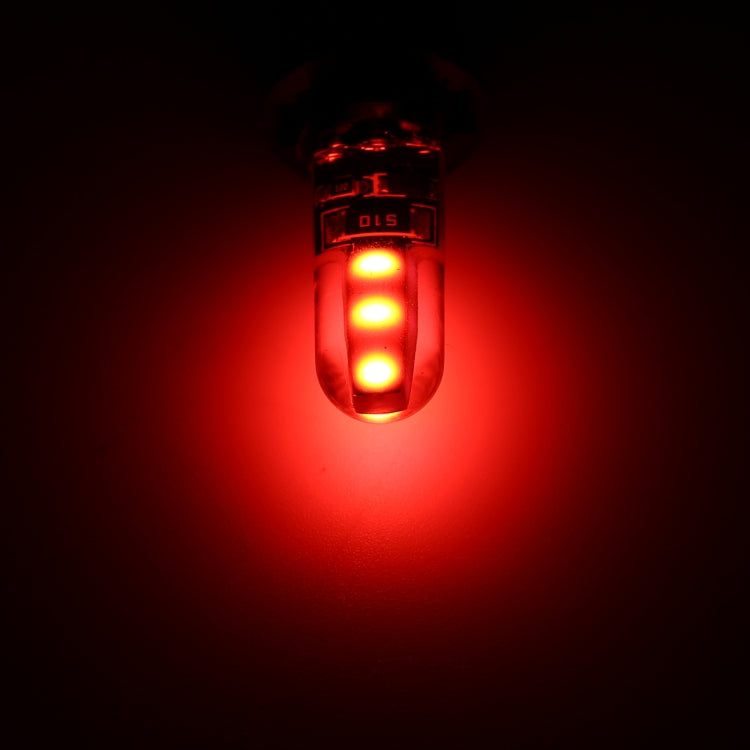 10 PCS T10 DC12V / 1W Car Clearance Light COB Lamp Beads