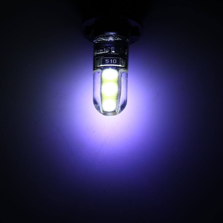 10 PCS T10 DC12V / 1W Car Clearance Light COB Lamp Beads