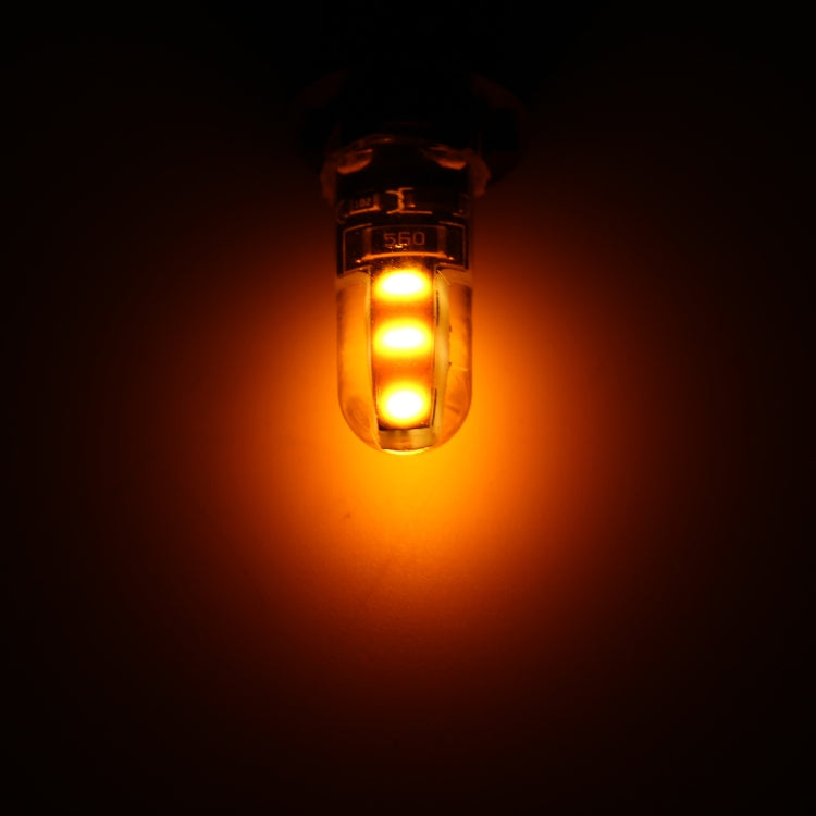 10 PCS T10 DC12V / 1W Car Clearance Light COB Lamp Beads