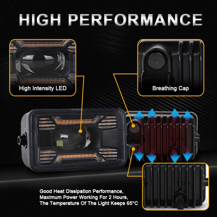 1 Pair Car Special Modified Front Fog Lamp for US Version Ford F150 2015-2016