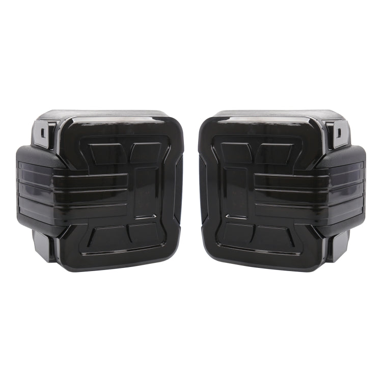 OL-20JLT01 1 Pair Car Modified Tail Light with Reversing / Brake / Day Running / Turn Signal Light Function for Jeep Wrangler JL 2008-, US Version