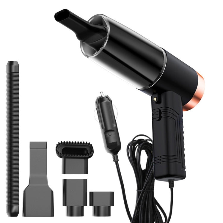 3 in 1 Car Dry and Wet Vacuum Cleaner with Aromatherapy + LED Lighting Function