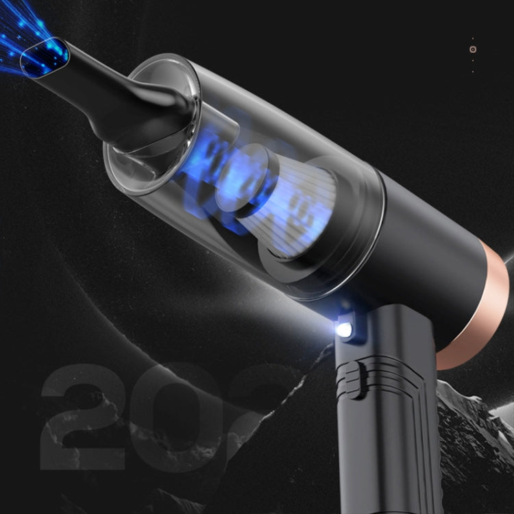 3 in 1 Car Dry and Wet Vacuum Cleaner with Aromatherapy + LED Lighting Function