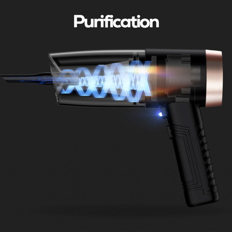 3 in 1 Car Dry and Wet Vacuum Cleaner with Aromatherapy + LED Lighting Function