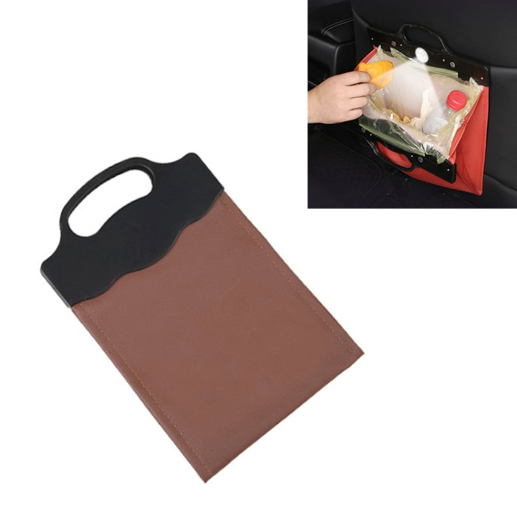 Car Multi-functional Hanging Front Trash Can with LED Light, 28 x 18cm