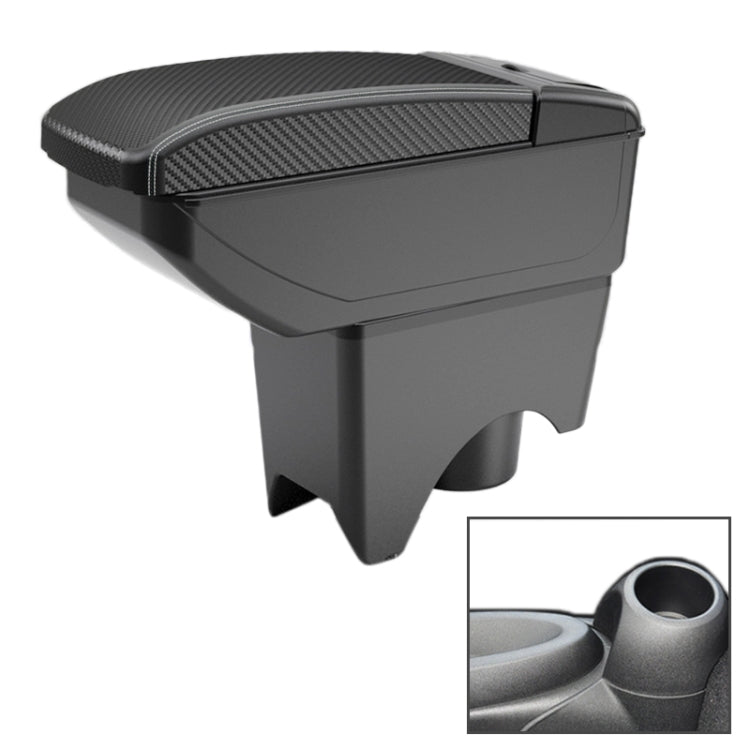 Car Center Armrest Box Carbon Fiber Leather Type for BMW mini Cooper 2022