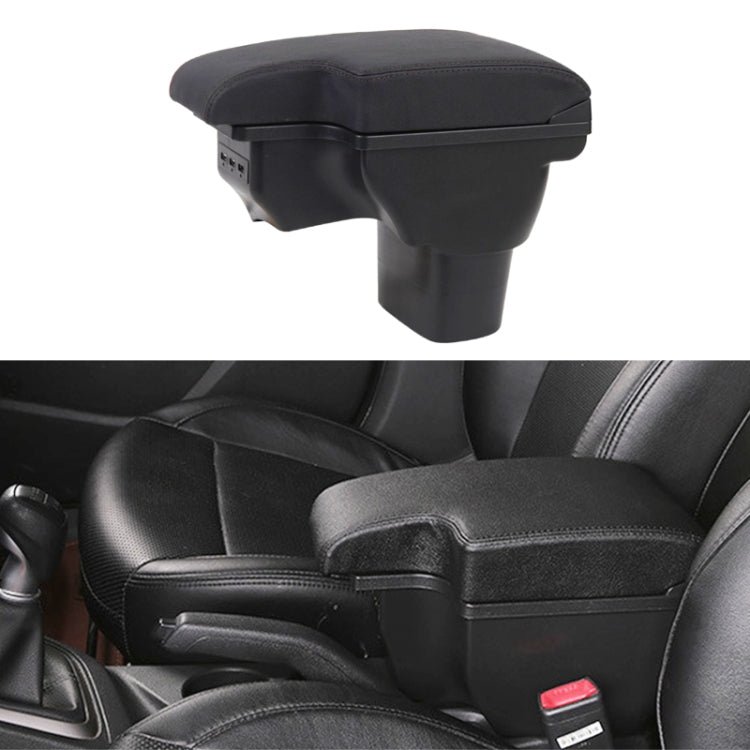 Car Center Armrest Box Microfiber Leather Type for Nissan Juke