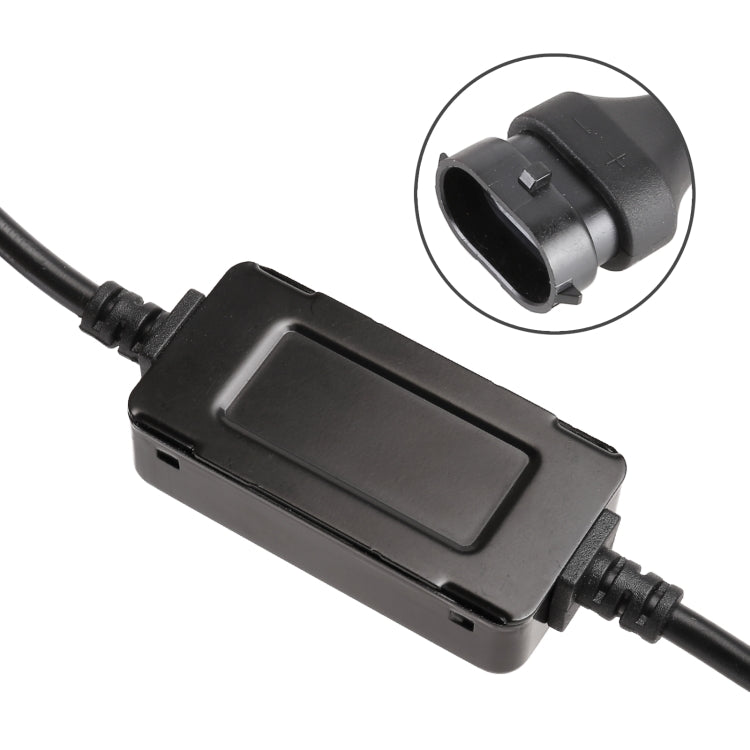 K10 1 Pair H8 DC12V / 65W / 6000K / 6500LM Car LED SMD-3750 Lamp Bead Headlight