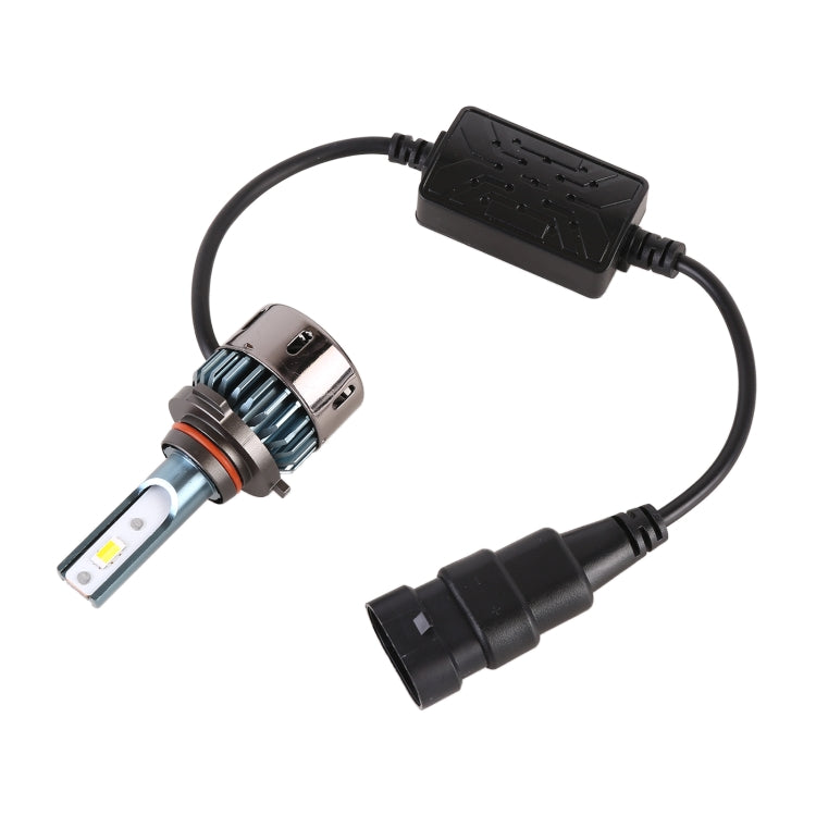 1 Pair 9005 DC12V / 30W / 3000LM Car LED SMD-1860 Lamp Bead Tricolor Headlight